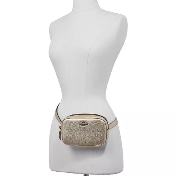 Coach metallic belt bag shop